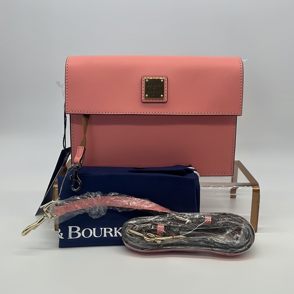 Dooney & Bourke Beacon East West Flap Crossbody Light Pink - Picture 9 of 15